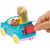 Mattel Barbie Club Chelsea Karavanı Oyun Seti, Chelsea'nin Yavru Köpeği ve Aksesuarlar FXG90 - 3