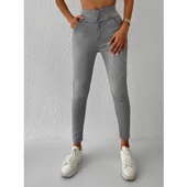 Lucky Life Yüksek Bel Likralı Jean Pantolon 90 Cm - 8