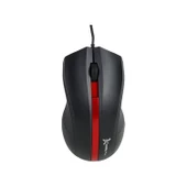 Turbox Aquila Tr-M6 1000Dpi Usb Kablolu Kırmızı Siyah Optik Mouse - 1