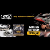 AFAM A520-116XMR3 2004-2017 Honda CRF 250 X Uyumlu Zincir XMR3 Xring Çelik Renk - 5
