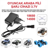 Uzaktan Kumandalı Oyuncak Araba Pili Şarj Cihazı Helikopter Yat Tank Drone 14500 18650 - 1