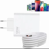 120W Turbo Hızlı Şarj Cihazı 6A Kablolu 1m Redmi Note 11 11s Xiaomi 11T Mi 11 Ultra 12S Ultra 12 Lite 12 12X 11 LiteRedmi Note 11 Pro POCO F4 POCO X4 GT F4 Pro POCO M4 Pro MDY-13-EE - 1
