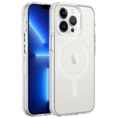 Apple iPhone 13 Pro Kılıf Zore Magsafe Şarj Özellikli Buzlu Transparan C-Pro Sert Kılıf - 2
