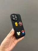 Iphone 14 Pro Max Uyumlu Sevimli Ayıcıklı Puf Kılıf - 10