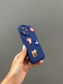 Iphone 14 Pro Max Uyumlu Sevimli Ayıcıklı Puf Kılıf - 3