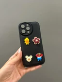 Iphone 14 Pro Max Uyumlu Sevimli Ayıcıklı Puf Kılıf - 9