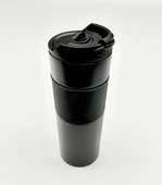 Yüksek Kaliteli Sıcak ve Soğuk French Press Çelik Termos Kupa Bardak Mug 500 ML  Kahve ve Bitki Çayı - 3