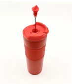 Yüksek Kaliteli Sıcak ve Soğuk French Press Çelik Termos Kupa Bardak Mug 500 ML  Kahve ve Bitki Çayı - 2