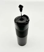 Yüksek Kaliteli Sıcak ve Soğuk French Press Çelik Termos Kupa Bardak Mug 500 ML  Kahve ve Bitki Çayı - 7