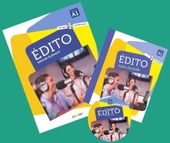 Edito A1 Niveau Méthode de français Livre + Cahier d'exercices + DVD (2016-2020) - 1