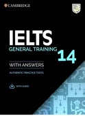 Cambridge English IELTS 14 GENERAL TRAINING with Answers +AudioCD - 1