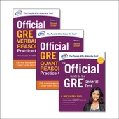 ETS Official GRE Super Power (3 Book : Guide to the GRE General Test + Quantitative Reasoning + Verbal Reasoning) - 1