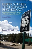 forty studies that changed psychology 7th (roger hock) - 1