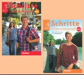 Schritte International Neu 3 ( A2.1 ) + Schritte International Neu 4 ( A2.2 ) Kurs Und Arbeitsbuch + Ar Teknolojisi Ile Kolay Öğrenme - 1