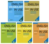 Intermediate Cambridge English Vocabulary in Use Set ( Vocabulary - Pronunciation - Collocations - idioms - Phrasal Verbs ) - 1