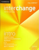 Interchange Intro Full Contact 5th Edition include Workbbok and video activity sheets with downloadable Audios - 1