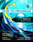 C How to Program  with Case Studies in Applications and Systems Programming (9th Edition) Paul J. Deitel, Harvey Deitel - 1