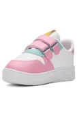 Günlük Kız Erkek Çocuk Spor Ayakkabı Sneaker Cırtlı Çift Şeritli Rahat Hafif  ZL001 - 5