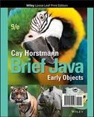 Brief Java Early Objects-Wiley (9th Ed. - 2018) Cay S. Horstmann - 1