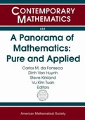 (Contemporary Mathematics 658)  A Panorama of Mathematics Pure and Applied-Amer Mathematical Society (2016) Carlos M. Da Fonseca, Dinh Van Huynh, Steve Kirkland, Vu Kim Tuan - 1