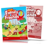 Family and Friends Level 2 : Class Book and WORKBOOK with Downloadable Audios - 1