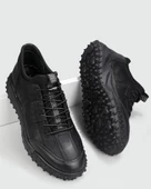 Voyager 6012 Mr Erkek Siyah Nubuk Deri Günlük Spor Ayakkabı - 2