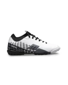 M.P. 231-1138 Mr Erkek Beyaz-Siyah Çoraplı Halı Saha Futbol Ayakkabı - 1