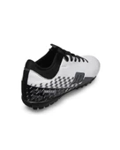 M.P. 231-1138 Mr Erkek Beyaz-Siyah Çoraplı Halı Saha Futbol Ayakkabı - 3