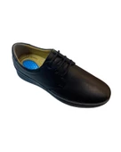 Serhan Ayakkabı 430 Erkek Siyah (40-44) Deri Comfort Ayakkabı - 3