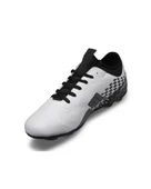 M.P. 231-1138 Mr Erkek Beyaz-Siyah Çoraplı Halı Saha Futbol Ayakkabı - 2