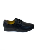 Serhan Ayakkabı 427 Erkek Siyah (40-44) Deri Comfort Ayakkabı - 1