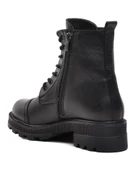 Voyager 8892 Zn Kadın Siyah Nata Deri Bot - 4