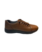 Mariotto 032 Zn Kadın Taba Hakiki Deri Ortopedik Casual Ayakkabı - 1