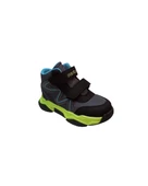 Pepino Kids 1357 Pt. Çocuk (26-30) Füme-Turkuaz-Fosfor Sarı Bot - 3