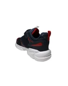 Jagulep Kids Nkt-03 Ft Çocuk Lacivert-Kırmızı Günlük Spor Ayakkabı - 4