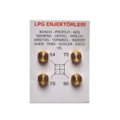 LPG OCAK MEMESİ ENJEKTÖR 4LÜ SET BÜTÜN MARKALARA uyumlu lpg tup - 2