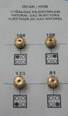 Doğalgaz Enjektör Ocak Takımı (ARCELİK )BEKO 9 MM - 6