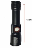 Şarjlı El Feneri Polislerin kullandığı 3 Kademeli Zoom Özellikli Güçlü 1000 Lümel Fener -4060 - 2