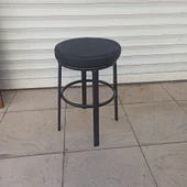 GRANDE HOME TABURE SİYAH - SİYAH MİNDER 48 CM - 2