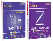 4. Sınıf Zoru ve Taktikli Tüm Dersler Soru Bankası - 2 Kitap - Tonguç Akademi - 1