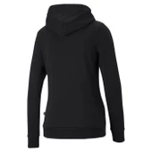 Puma Essential Logo Hoodie Tr Kadın Siyah Günlük Stil Sweatshirt 58679101 - 4