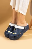 Pembe Potin Kedi Maskotlu Rahat Taban Eva Kadın Sandalet 001-0222-23 - 2