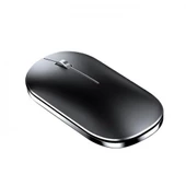 Polham 2.4Ghz Ultra Sessiz Şarjlı Ergonomik Kablosuz Magic Mouse, Apple, Microsoft Uyumlu Mouse - 6