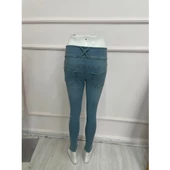 Lucky Life Yüksek Bel Likralı Jean Pantolon 90 Cm - 7
