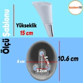 Clara Mobilya Kanepe Sehpa TV Ünitesi Baza Koltuk Ayağı Beyaz Krom Renk 15 cm (4 Adet) - 2