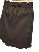 Beli Ribanalı Lastikli Likralı Çocuk Şort Etek - 12