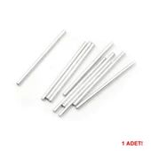 3mm x 60mm Metal Mil  Çelik Çubuk Aks Oyuncak RC Araba Robot thumbnail 6