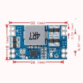 Mini560 5V 5A Voltaj Düşürücü Modül Güç Kaynağı 7-20V Step Down thumbnail 8