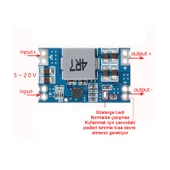 Mini560 5V 5A Voltaj Düşürücü Modül Güç Kaynağı 7-20V Step Down thumbnail 3
