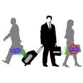 Temassız Kredi Banka Kimlik Kartı Koruyucu Kılıf  Hırsızlık Önleyici Rfid Nfc Antistatik Aluminyum thumbnail 6